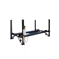 4-Post Car Lift Built for Vehicle Storage, 8000 lb Capacity, Extended 220 in Length, Cable Drive System