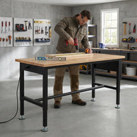 48 Inch Adjustable Workbench for Garage
