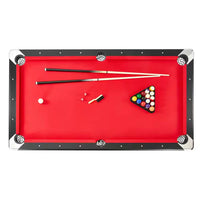 Billiards Table, 7 Ft. Pool Table, Portable Foldable Space-Saving Table, Billiard Table Set Includes Balls, Cues, Chalks