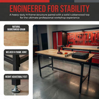 48 Inch Adjustable Workbench for Garage